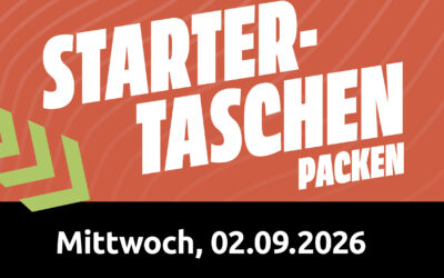 P-Weg Startertaschen werden gepackt